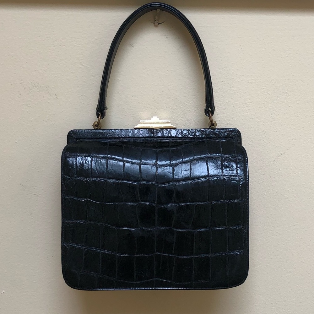 🐊 Saks vintage (genuine) alligator skin bag 🐊 - Picture 9 of 16